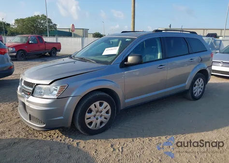 2020 Dodge Journey Se Value из США, поврежденный, VIN 3C4PDCAB2LT270729